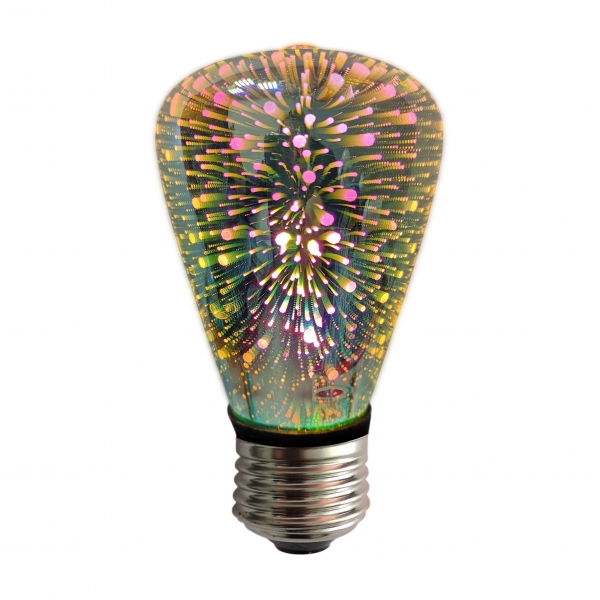 Dekoratyvinė E-27 cokolio LED lemputė "Fireworks"